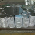 Поставщик алюминиевых дисков китай 1050 алюминиевые круги с антипригарным покрытием cc